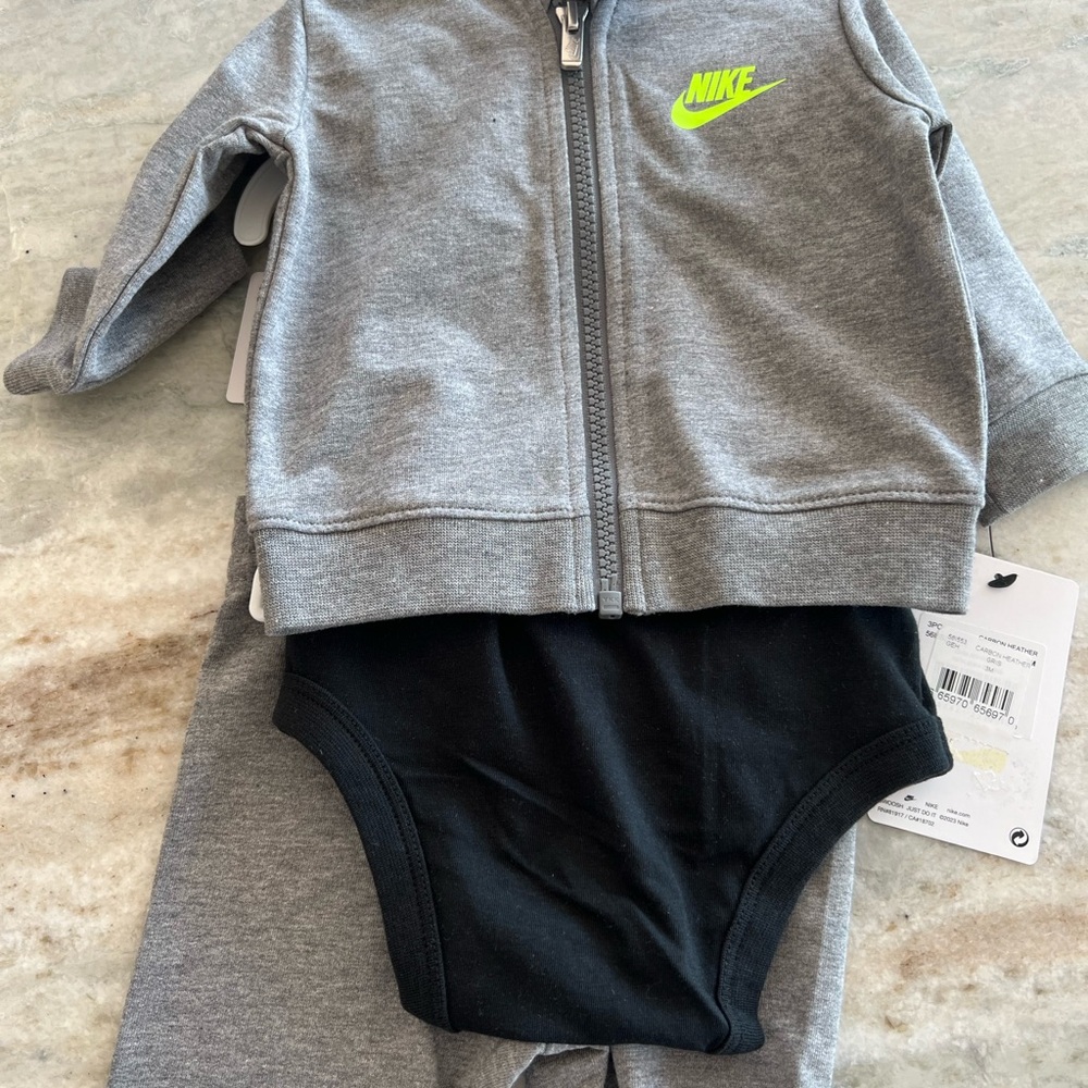 Nike Carbon Heather Tracksuit